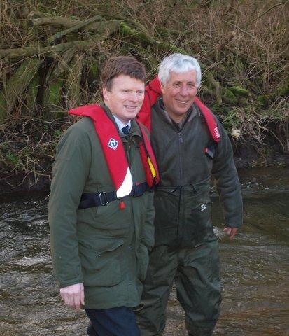 Fisheries Minister Richard Benyon has been lobbied strongly by the Angling Trust to lift the idiotic ban on marketing rod licences