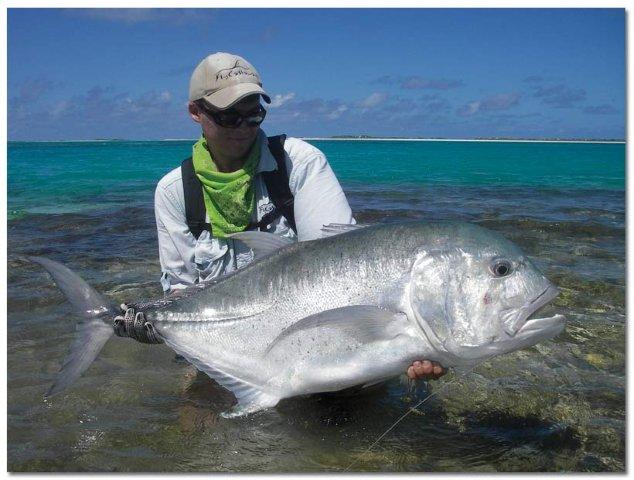 Is it really possible to land these brutes on a fly rod ?