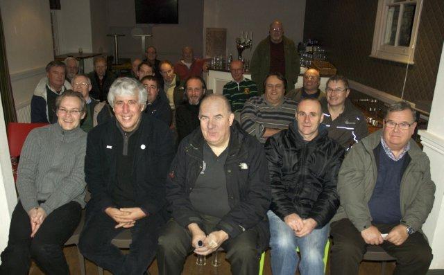 Beery smiles with Dave Harvey (on left) and the excellent Thames Angler's Conservancy