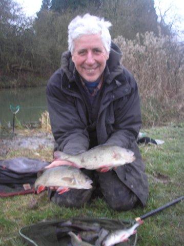 Some of perch in a 20lb plus bag that fell to the 'worm-twitch'