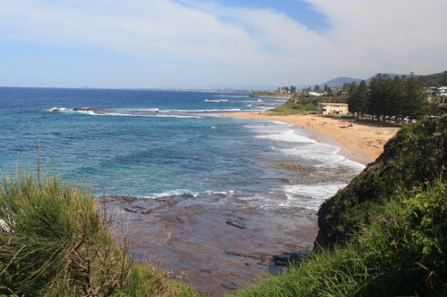Coledale beach on an Easter weekend