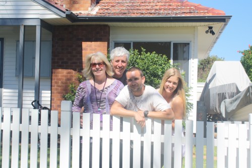 With the Bolton's at Gerringong - Crazy name, crazy people !