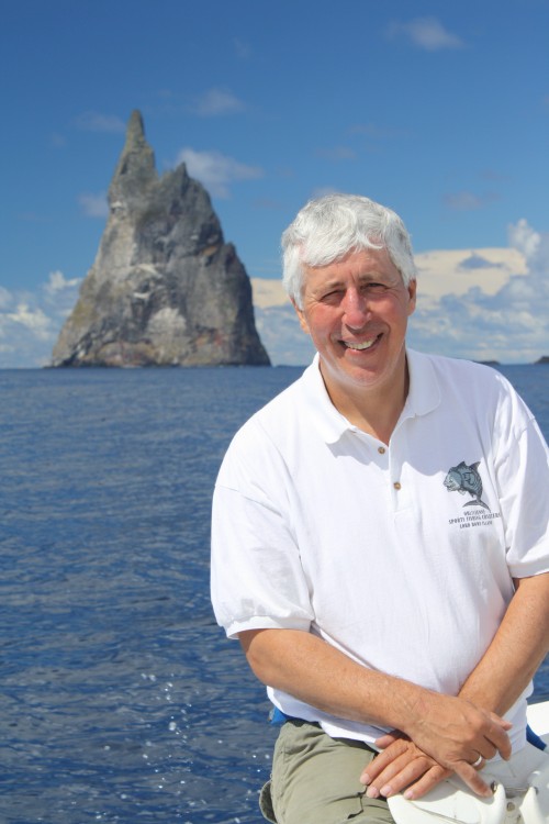 Approaching Ball's Pyramid in ideal conditions