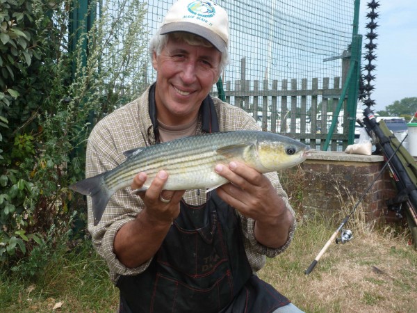 How nice is that? Martin Salter proudly displays the 'British Bonefish'