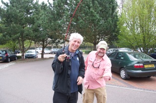 The irrepressible Mark Anderson at the Lurefair