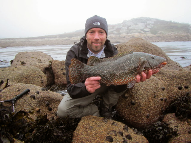 Local expert Del Thompson with a real brute