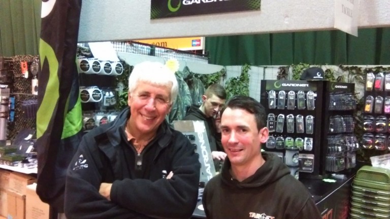 Plenty to talk about with Alan Stagg at the Carp Society Show