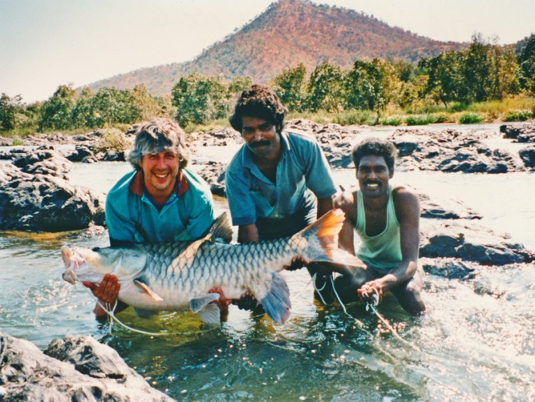 My first River Cauvery monster came in 1996 in the company of the late and legendary fishing guide Bola