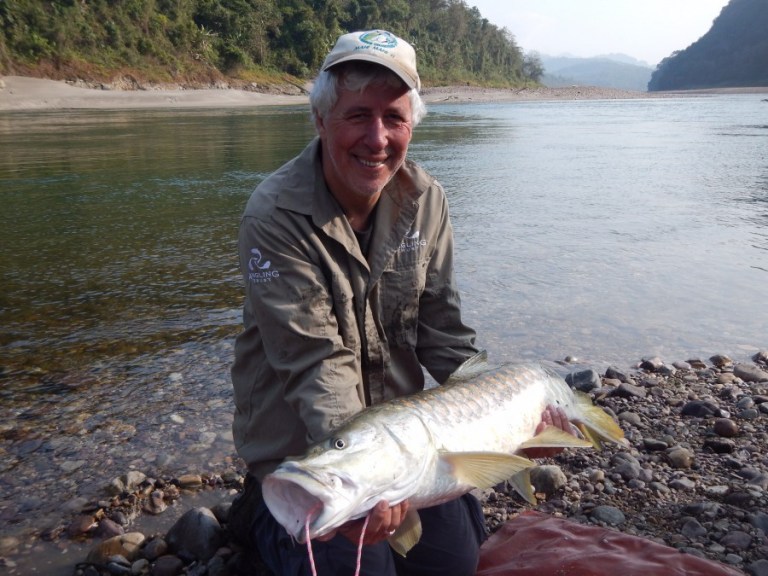 The Himalayan Golden Mahseer has to be one of the finest freshwater fish in the world - sadly their habitat is under increasing threat. 