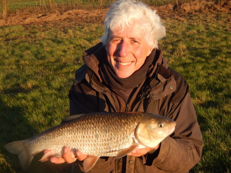 These chunky cheese loving Loddon chub are fighting fit this time of year. This one went 5.06 and did a fine impersonation of a barbel for while !