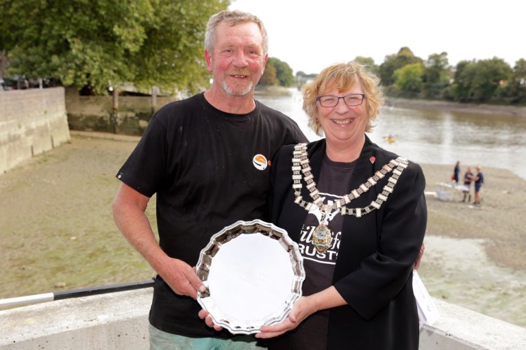 Last year's winner Clive Westwood picked up £500 plus pools money. This year there is £1000 up for grabs. 