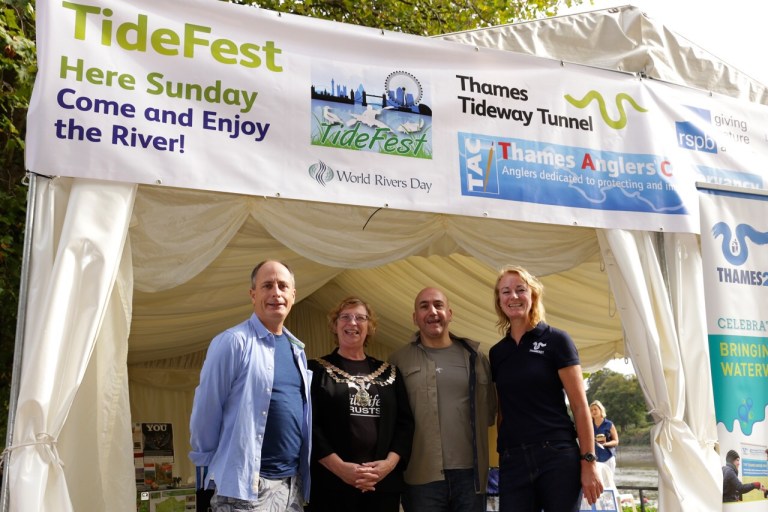 TideFest is organised and supported by a whole range of environmental and river groups, including the Angling Trust