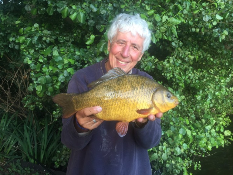 At 3lbs 2ozs this lovely Johnson's Lake crucian was another personal best 