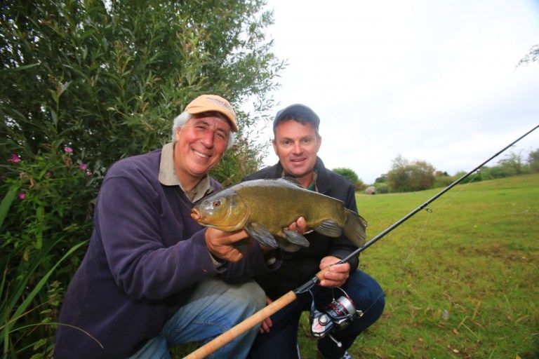 They might not grow as big as marlin but Al was impressed with the plucky fighting qualities of our English tench