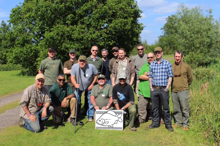 The Association of Crucian Anglers - a great bunch who are committed to making things happen. 