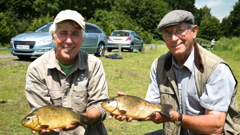 Some of the wonderful crucians to be found at Godalming's Marsh Farm fishery. 