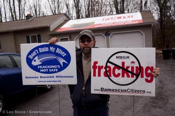 Anglers and river groups in the USA fought a long and tough battle against fracking. 